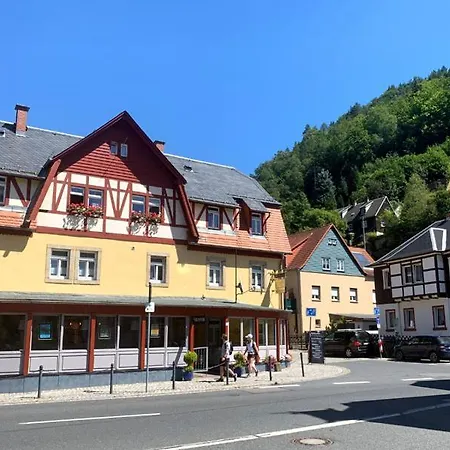 Pension Grenzeck Bad Schandau Exterior foto